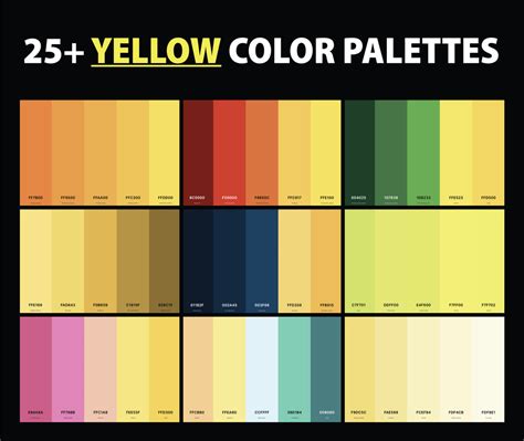 yellow colour dp|25+ Best Yellow Color Palettes with Names and Hex Codes.